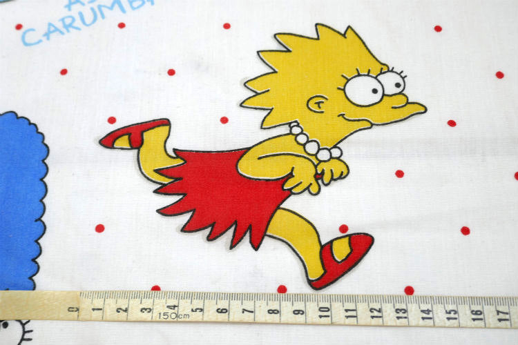 The Simpsons シンプソンズ  アメコミ ホーマー バート キャラクター ヴィンテージ ユーズドシーツ (ボックスタイプ) USA