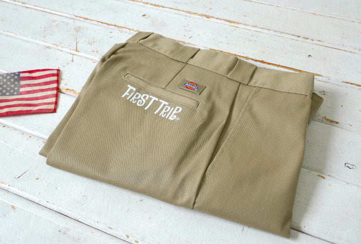Dickies × First Trip ディッキーズ  874 カーキ ワークパンツ メンズ W36×32 ファッション USAセレクト アメリカ直輸入 オリジナル