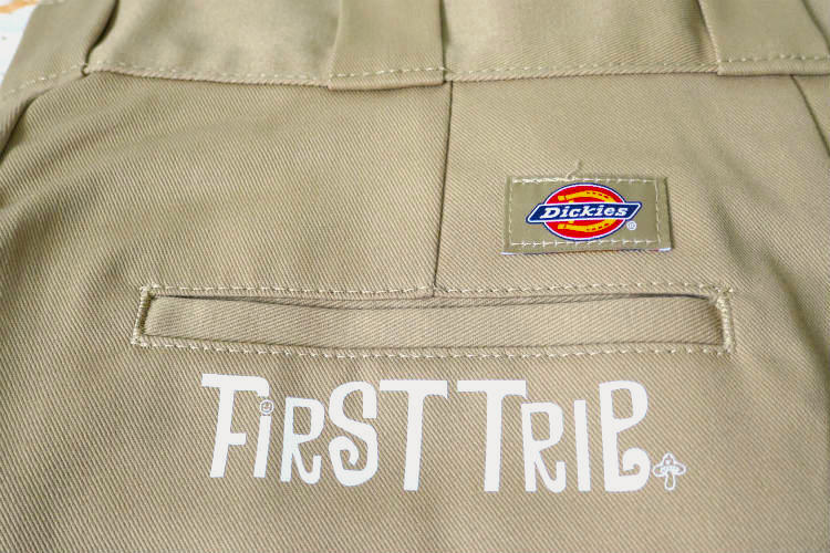 Dickies × First Trip ディッキーズ  874 カーキ ワークパンツ メンズ W36×32 ファッション USAセレクト アメリカ直輸入 オリジナル