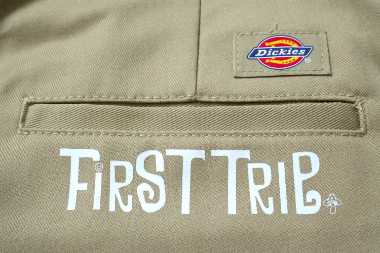 Dickies × First Trip ディッキーズ  874 カーキ ワークパンツ メンズ W36×32 ファッション USAセレクト アメリカ直輸入 オリジナル