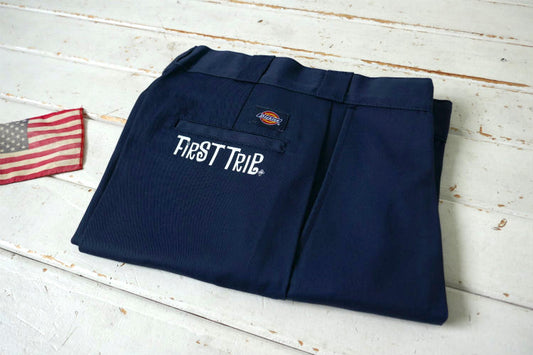 Dickies × First Trip ディッキーズ 874 ネイビー Navy Blue ワークパンツ メンズ W32×32 ファッション オリジナル