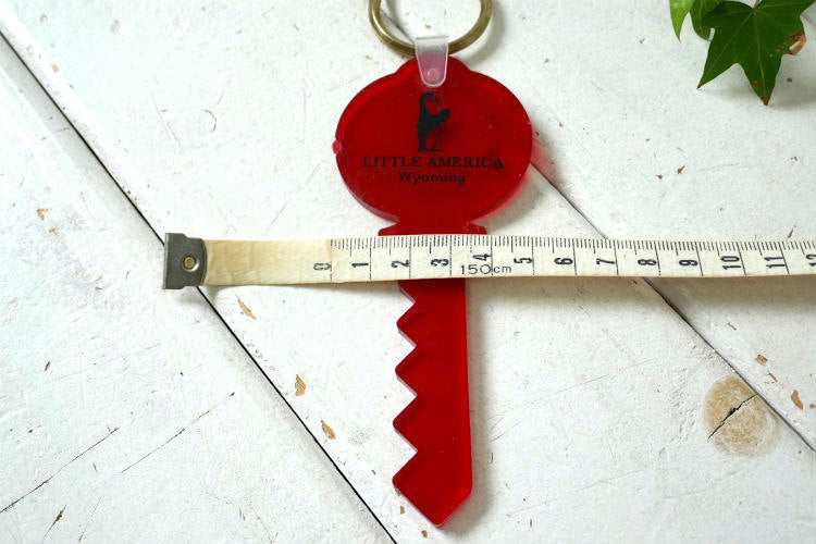 LITTLE AMERICA Wyoming ワイオミング州リトルアメリカ ヴィンテージ デッドストック キーホルダー　USA