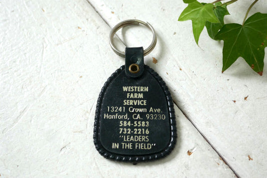 WESTERN FARM SERVICE ウェスタン ファーム サービス 農場 ヴィンテージ デッドストック キーホルダー USA