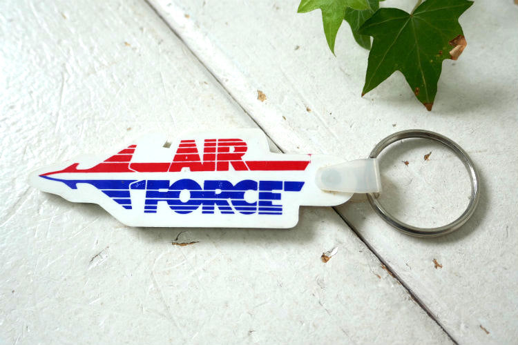 AIR FORCE アメリカ空軍 戦闘機 1970's ミニタリー・ ヴィンテージ デッドストック キーホルダー US