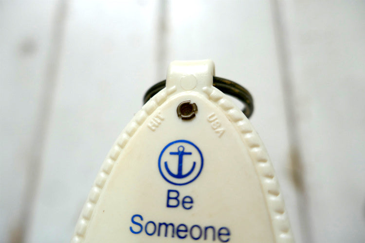 Be Someone Special Go Navy ミリタリー アメリカ海軍 ヴィンテージ デッドストック キーホルダー USA