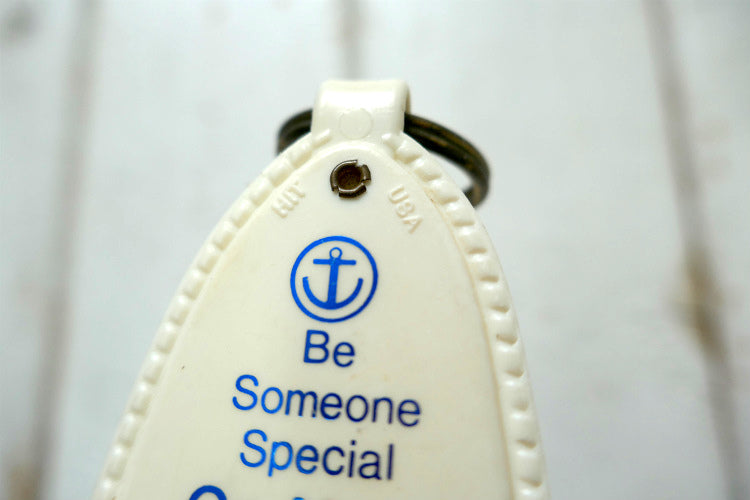 Be Someone Special Go Navy ミリタリー アメリカ海軍 ヴィンテージ デッドストック キーホルダー USA
