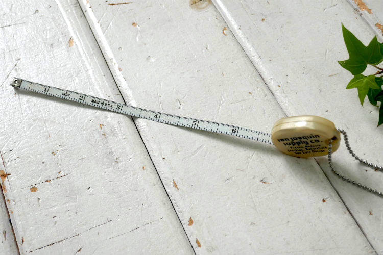 KNAPP San Joaquin Supply Co アドバタイジング カリフォルニア  ヴィンテージ デッドストック メジャー付き キーホルダー