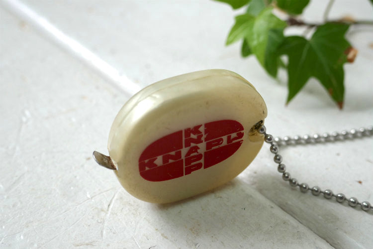 KNAPP San Joaquin Supply Co アドバタイジング カリフォルニア  ヴィンテージ デッドストック メジャー付き キーホルダー