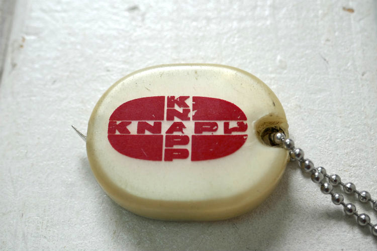 KNAPP San Joaquin Supply Co アドバタイジング カリフォルニア  ヴィンテージ デッドストック メジャー付き キーホルダー