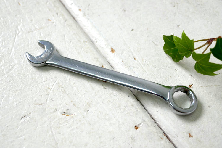 クラフトマン 11/32 CRAFTSMAN -V- 3/8 ヴィンテージ レンチ スパナ コンビネーションレンチ USA 工具 DIY