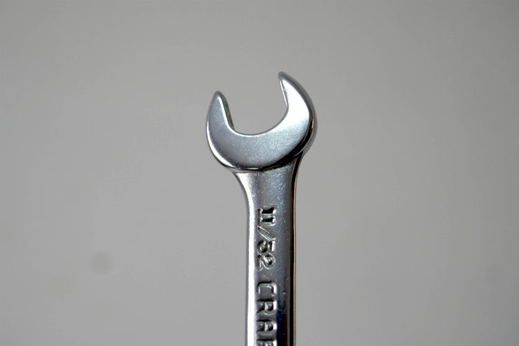 クラフトマン 11/32 CRAFTSMAN -V- 3/8 ヴィンテージ レンチ スパナ コンビネーションレンチ USA 工具 DIY