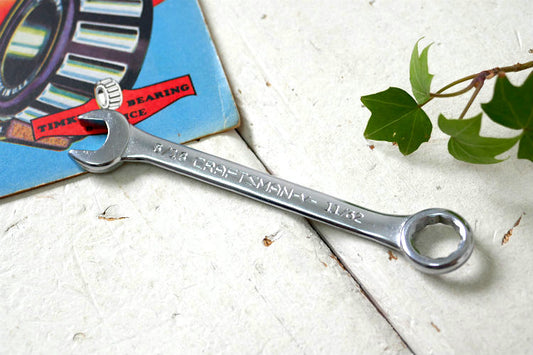 クラフトマン5/16 CRAFTSMAN-V- 11/32 ヴィンテージ・レンチ スパナ コンビネーションレンチ