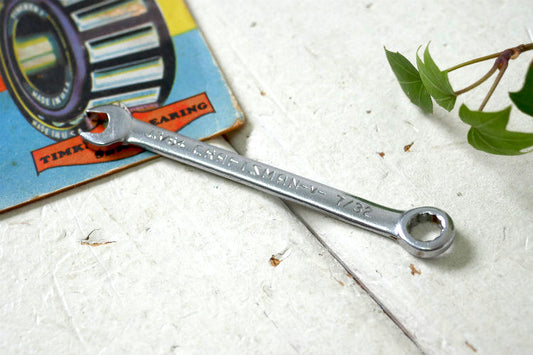 13/64 CRAFTSMAN-V- 7/32 クラフトマン USA ヴィンテージ レンチ スパナ 工具 コンビネーションレンチ