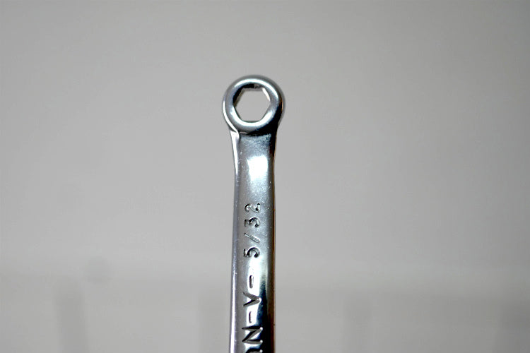 3/16 CRAFTSMAN-V- 5/32 クラフトマン USA ヴィンテージ レンチ スパナ 工具 コンビネーションレンチ
