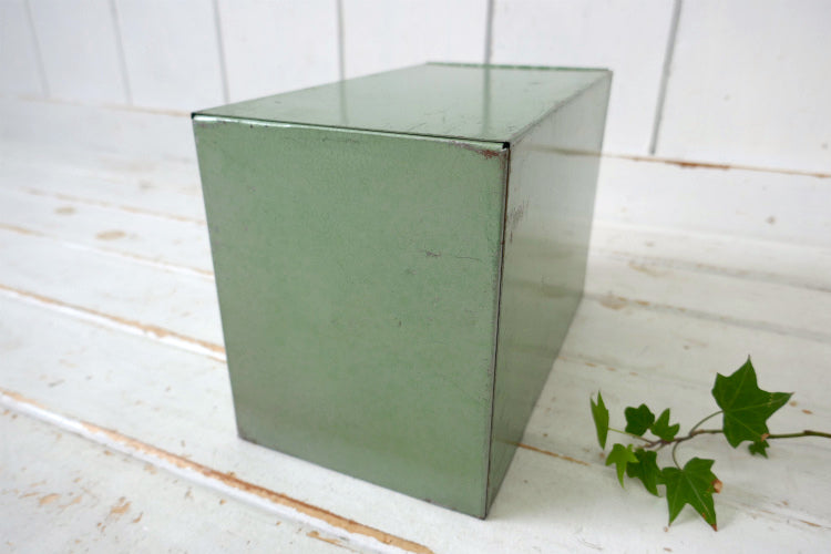 310 685835 グリーンメタル製 ヴィンテージ 書類ケース ファイルケース USA インダストリアル