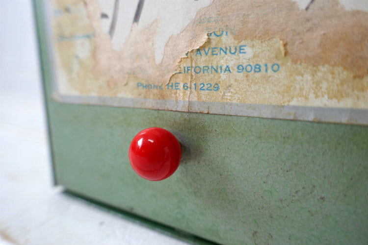 310 685835 グリーンメタル製 ヴィンテージ 書類ケース ファイルケース USA インダストリアル