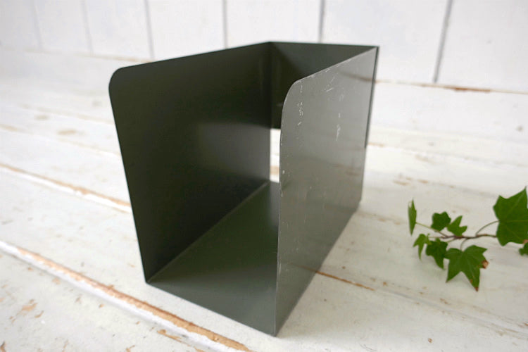 RRB SCHインダストリアル USA 工業系 メタル製 ヴィンテージ 引き出し ブックスタンド 本立て