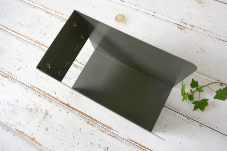 USA インダストリアル 工業系 メタル製 ヴィンテージ 引き出し ブックスタンド 本立て 文房具 オフィス雑貨