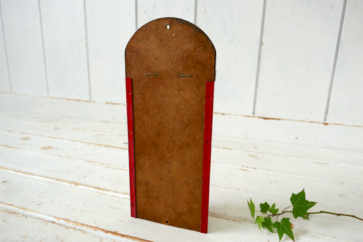 OLD シェフ 木製 ティン製 1940~1950s ヴィンテージ キッチン ナイフホルダー 包丁スタンド USA