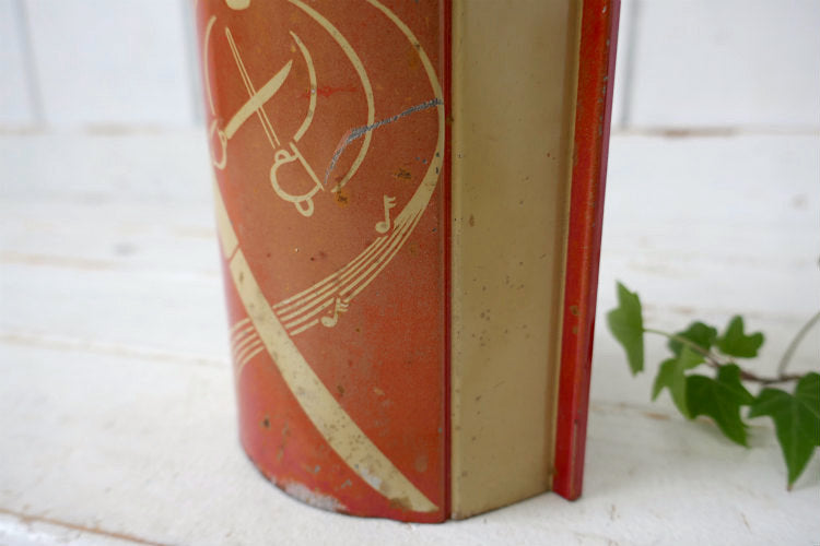 OLD シェフ 木製 ティン製 1940~1950s ヴィンテージ キッチン ナイフホルダー 包丁スタンド USA