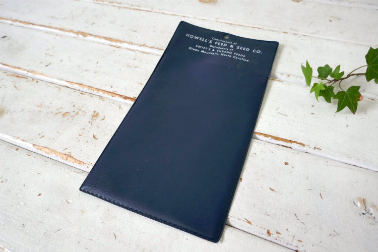 Howell's Feed Seed Co アドバタイジング ヴィンテージ メモケース 書類ケース ファイルケース USA