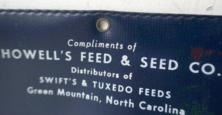 Howell's Feed Seed Co アドバタイジング ヴィンテージ メモケース 書類ケース ファイルケース USA