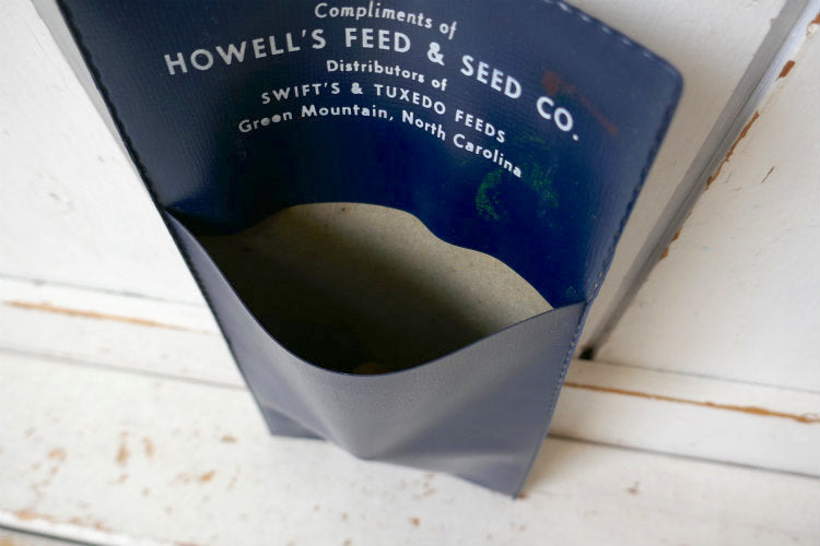 Howell's Feed Seed Co アドバタイジング ヴィンテージ メモケース 書類ケース ファイルケース USA