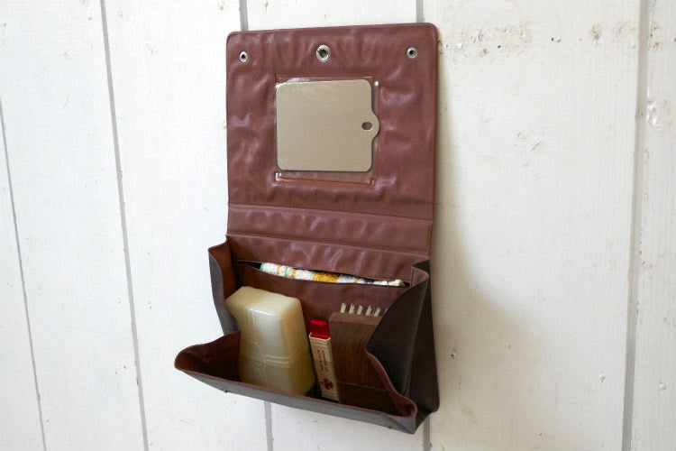 Boy Scouts Toilet Kit ボーイスカウト トラベルセット ソープケース 歯ブラシ ブラシ コーム デッドストック ヴィンテージ トイレタリーキット 洗面用具 USA キャンプ