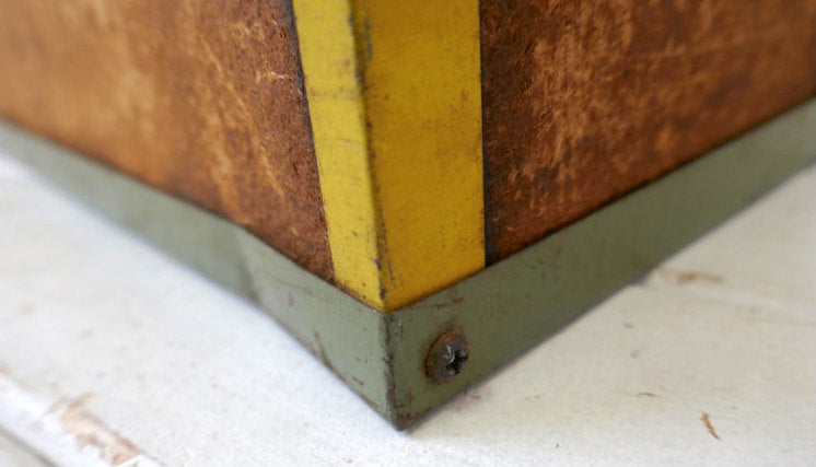 OBERLIN Bait Canteen 60's フィッシング コルク×メタル製 ヴィンテージ ベイトボックス 釣り道具 餌入れ タックルボックス 釣り道具 USA