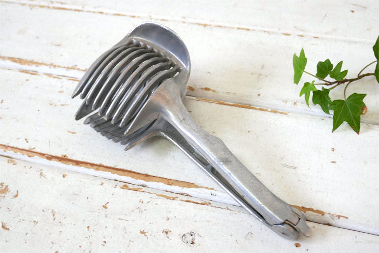 レモンスライサー ヴィンテージ ライムカッター 玉葱 スライサー トング キッチンツール キッチン雑貨