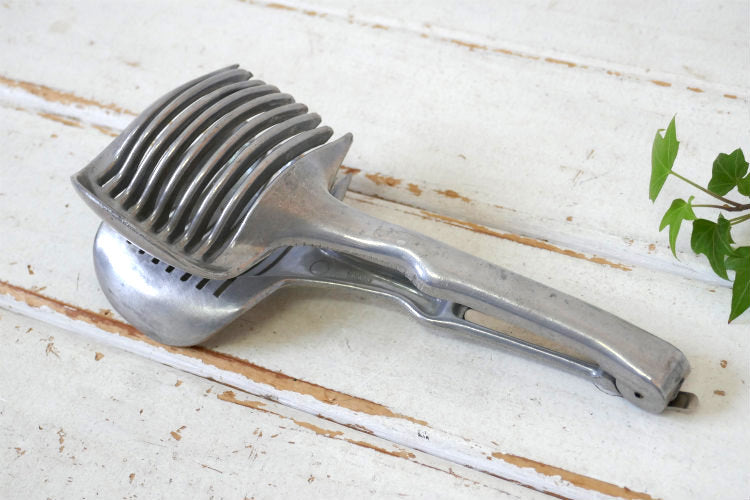 レモンスライサー ヴィンテージ ライムカッター 玉葱 スライサー トング キッチンツール キッチン雑貨