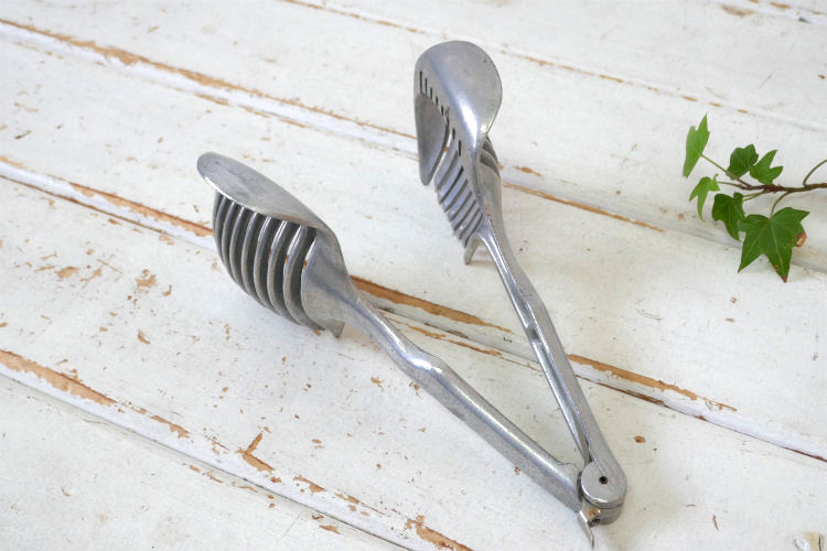 レモンスライサー ヴィンテージ ライムカッター 玉葱 スライサー トング キッチンツール キッチン雑貨