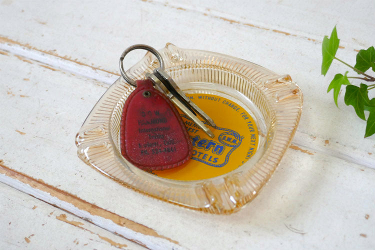 THE BEST Western MOTELS ベストウェスタン モーテル 1950's USA アドバタイジング ヴィンテージ 灰皿 アシュトレイ