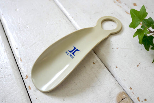 HILTON ホテル ヒルトン ノベルティ MADE IN USA 販促品 アドバタイジング ヴィンテージ 靴べらシューホーン