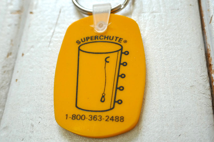 Superchute スーパーシュート ノベルティ ヴィンテージ キーホルダー USA