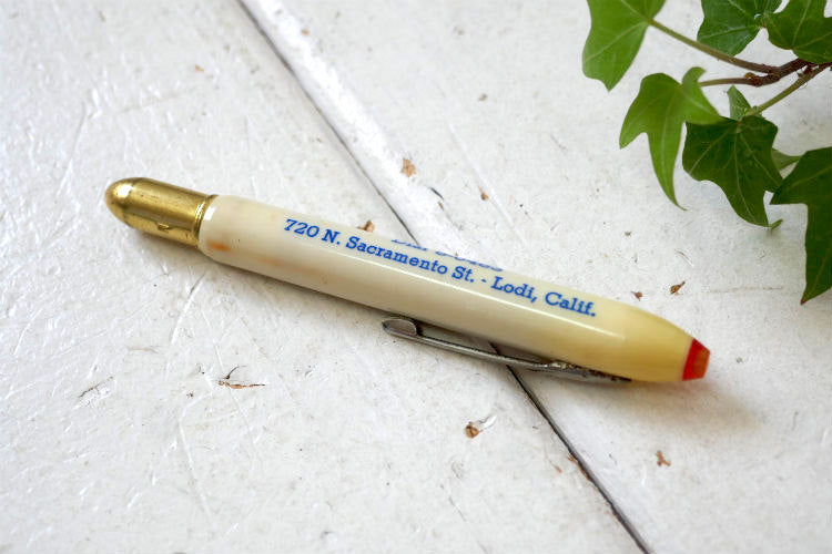 San joaquin Sulphur Co ノベルティ カリフォルニア ヴィンテージ バレットペン USA 企業モノ