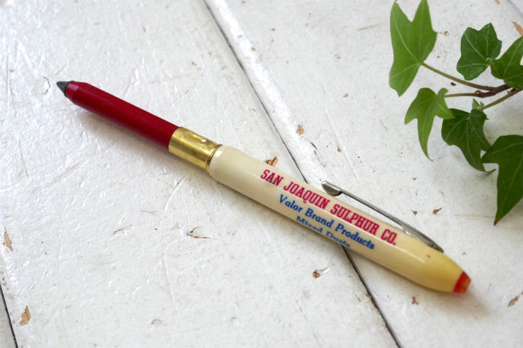 San joaquin Sulphur Co ノベルティ カリフォルニア ヴィンテージ バレットペン USA 企業モノ