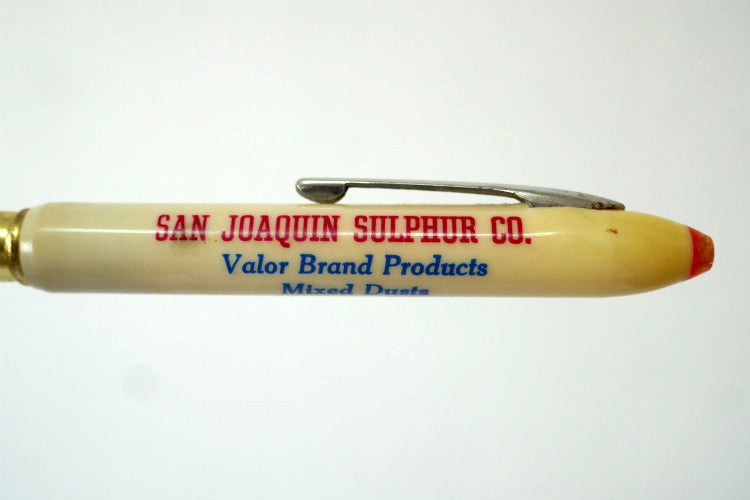 San joaquin Sulphur Co ノベルティ カリフォルニア ヴィンテージ バレットペン USA 企業モノ
