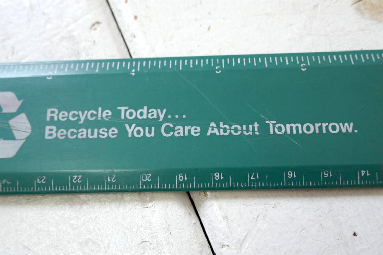 アメリカ 石油会社 Mobil モービル アドバタイジング ヴィンテージ 定規 ルーラー インチ＆センチ USA