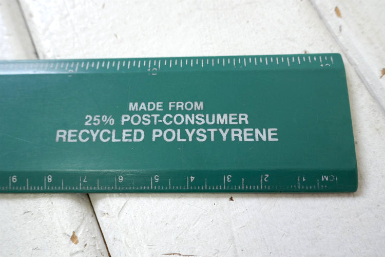 アメリカ 石油会社 Mobil モービル アドバタイジング ヴィンテージ 定規 ルーラー インチ＆センチ USA