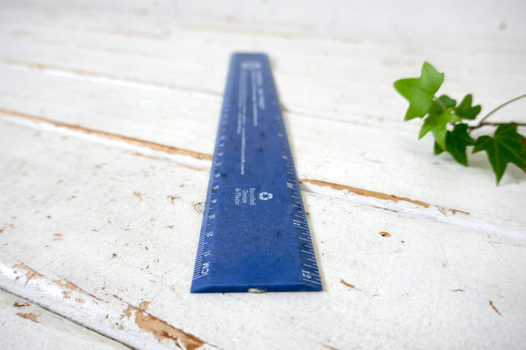 I RECYCLE DO YOU? ロサンゼルス メッセージ付き ルーラー 定規 アドバタイジング オフィス 文房具 ステーショナリー