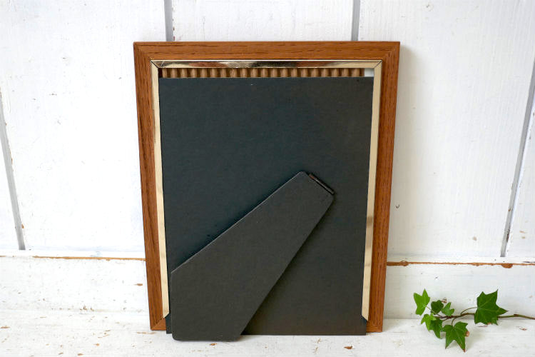 Magee Company ソリッドオーク オーク無垢材 デッドストック ヴィンテージ 木製フレーム 額縁 フォトフレーム フォトスタンド USA