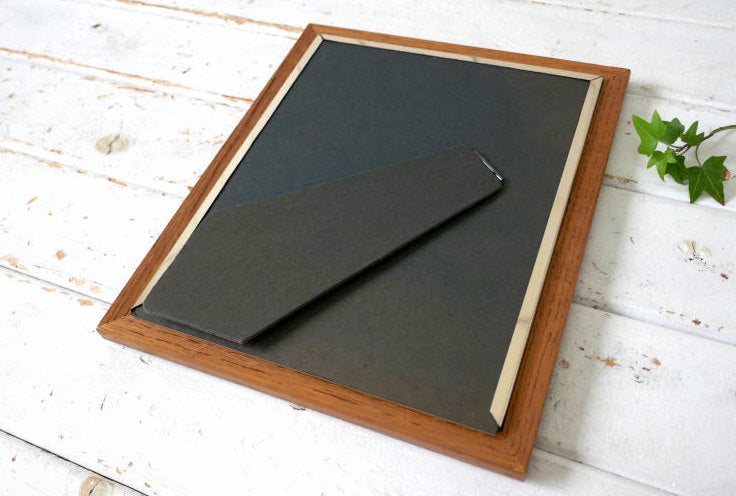 Magee Company ソリッドオーク オーク無垢材 デッドストック ヴィンテージ 木製フレーム 額縁 フォトフレーム フォトスタンド USA