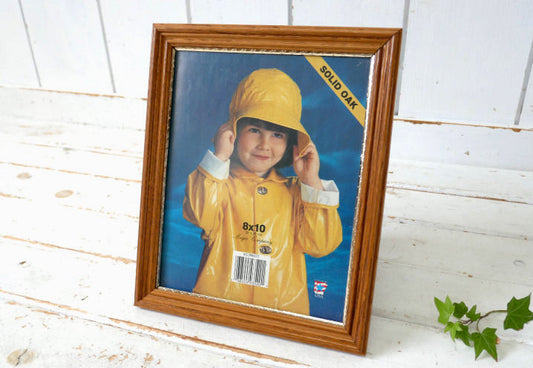 Magee Company ソリッドオーク オーク無垢材 デッドストック ヴィンテージ 木製フレーム 額縁 フォトフレーム フォトスタンド USA