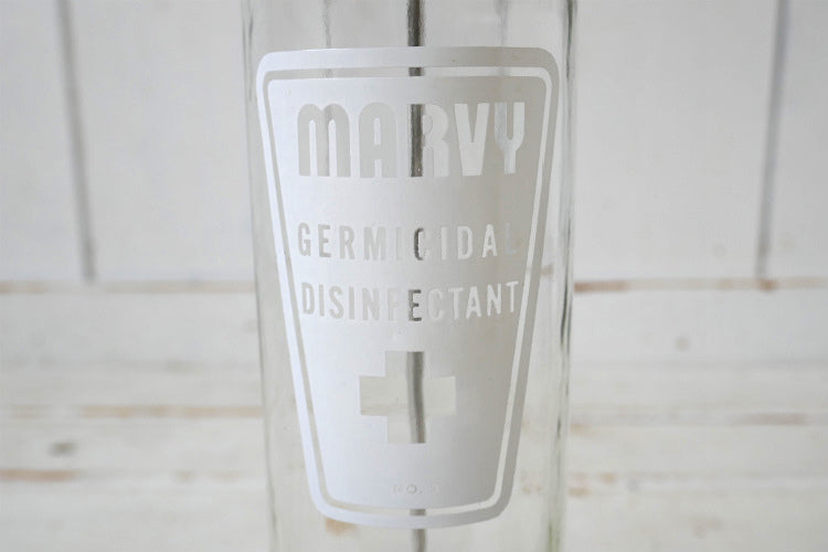 William Marvy company Sani Sentor 101 ガラス瓶 消毒容器 理髪店 BARBER ヴィンテージ サニタイザー 収納トレイ USA 店舗什器