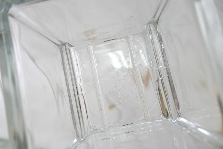 William Marvy company Sani Sentor 101 ガラス瓶 消毒容器 理髪店 BARBER ヴィンテージ サニタイザー 収納トレイ USA 店舗什器