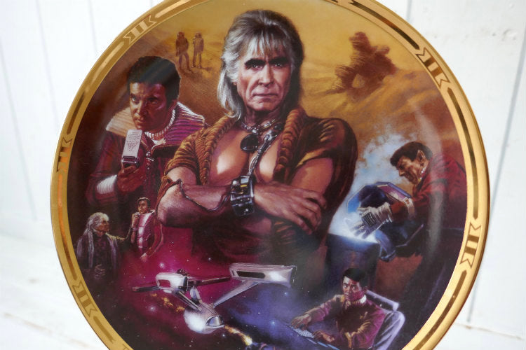STAR TREKⅡ  スタートレック 2 The Wrath of Khan セラミック製 ヴィンテージ 絵皿 プレート 皿 コレクションプレート USA