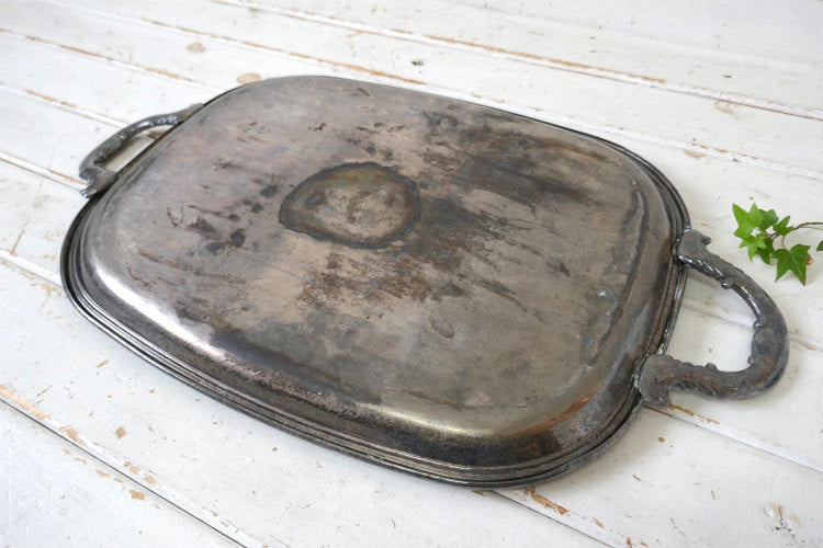 GORHAM ゴーハム シルバープレート ヴィンテージ トレイ お盆 シルバートレイ 銀食器 シルバー食器