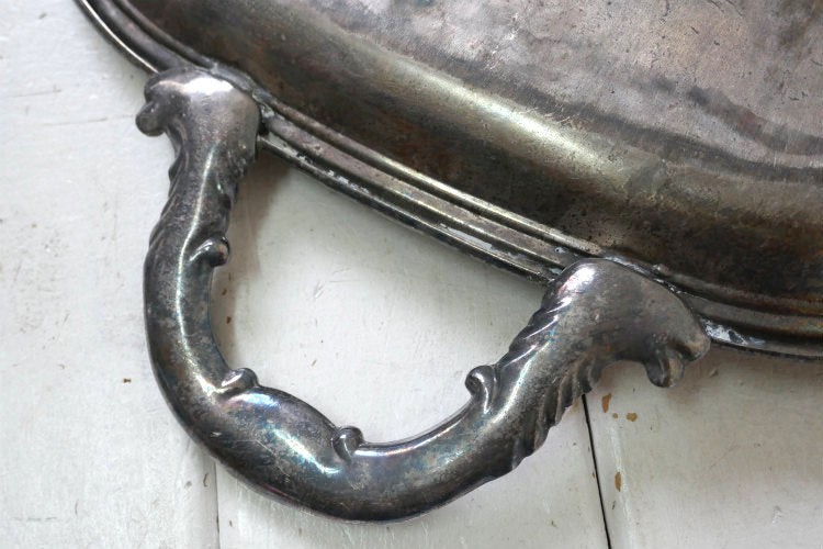 GORHAM ゴーハム シルバープレート ヴィンテージ トレイ お盆 シルバートレイ 銀食器 シルバー食器