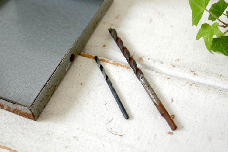 Dayton Electric ツイスト ドリルビット メタル製 ヴィンテージ ツールケース 工具箱 ドリルケース USA